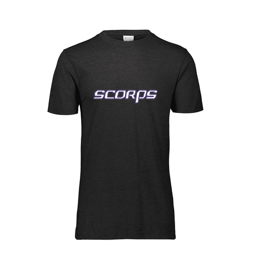 [FTSCUBBK-AS-LOGO2] Decker Men's Tri-Blend T-Shirt - Short Sleeve (Adult S, Black, Logo 2)