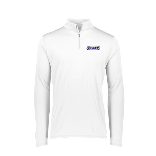 [FTLQFLWH-FAXS-LOGO1] Decker Women's Flex-Lite 1/4 Zip Shirt (Female Adult XS, White, Logo 1)